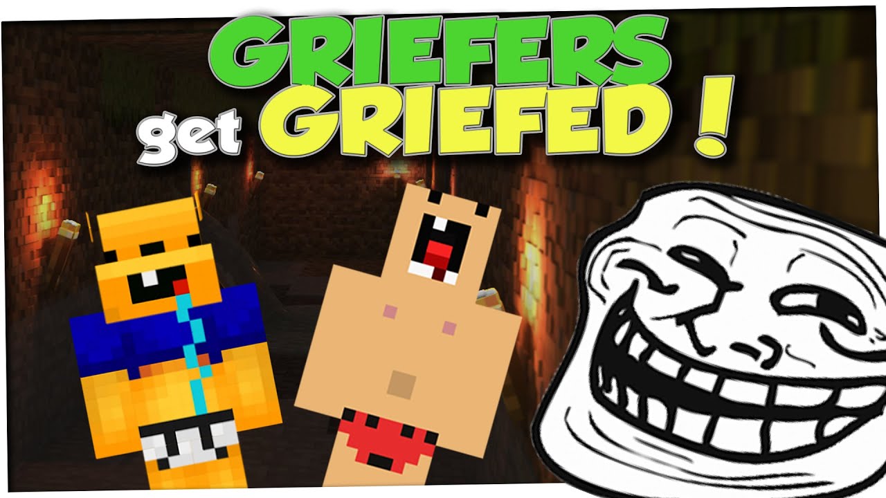 Minecraft Trolling - GRIEFING GRIEFERS (Minecraft Pranks Ep 10) - YouTube