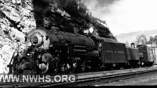 Y-6 2149 Rumbles By With Fast Freight with Classic Whistle action