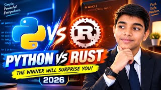 Python vs Rust in 2026 🔥 Which Programming Language Wins 🤯