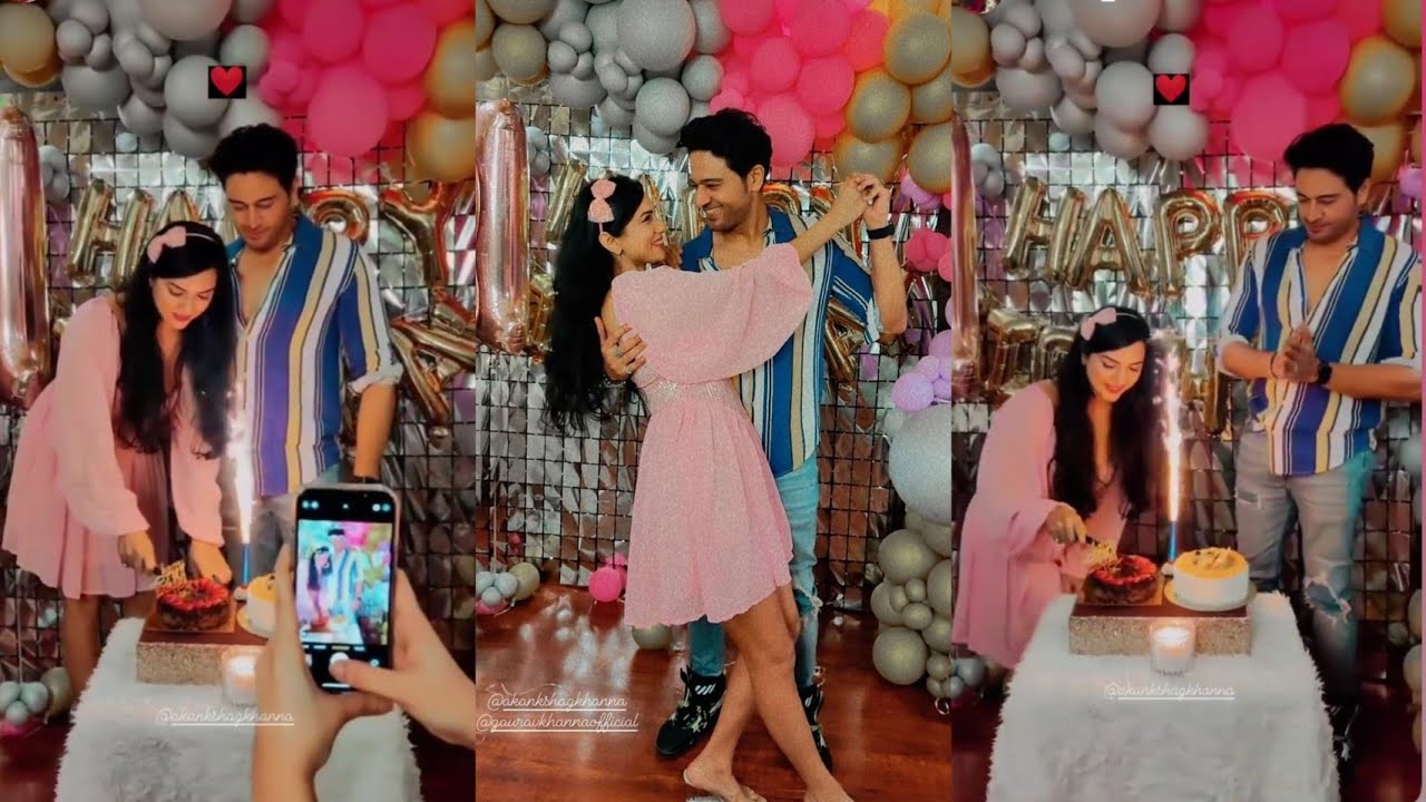 Anupama fame Gaurav Khanna Celebrated wife Akanksha Chamola 31th Birthday! Akanksha Chamola Birthday