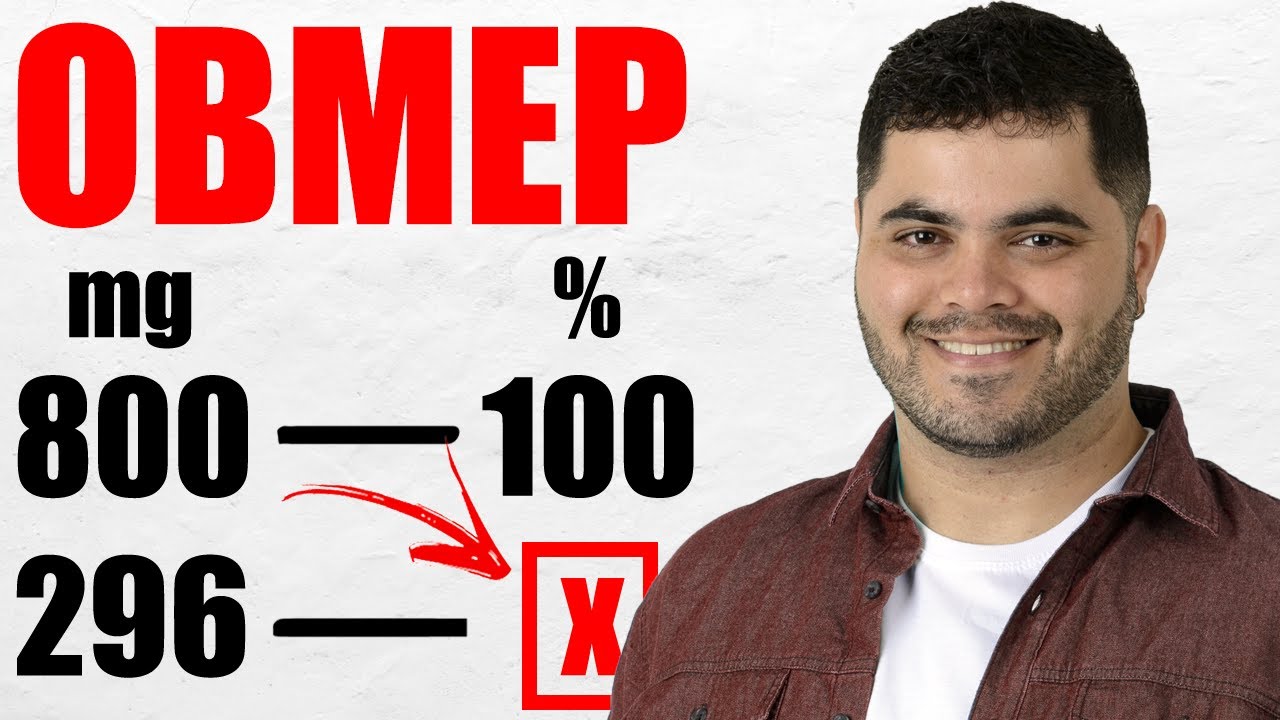 💡 CALCULAR PORCENTAGEM POR REGRA DE TRÊS 👊🏻 Você Consegue Resolver o Desafio OBMEP?