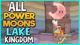 All Power Moon Locations in Lake Kingdom in Super Mario Odyssey