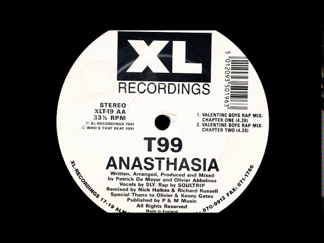 T99 - Anasthasia (Dub Mix) (A2) - YouTube