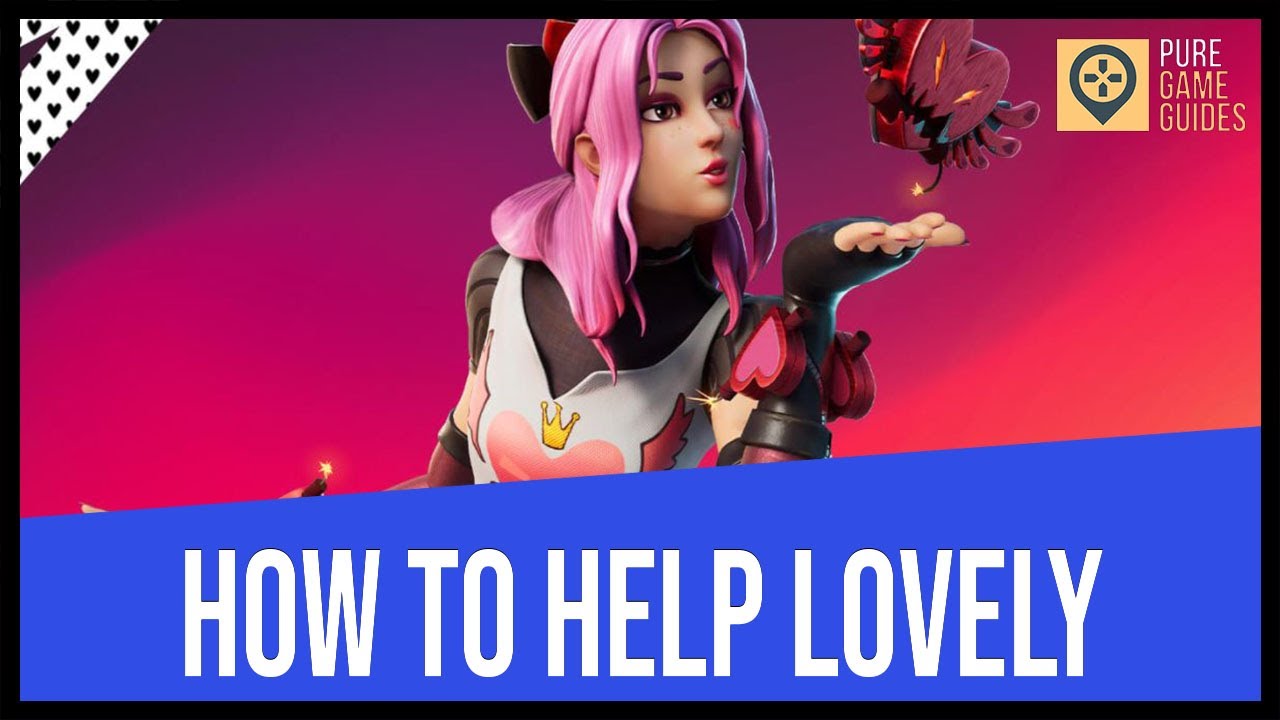 How to help Lovely celebrate Hearts Wild in Fortnite