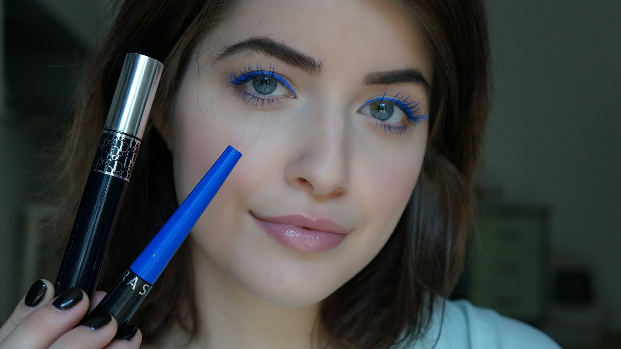 Dior Azure Blue Mascara Review - YouTube