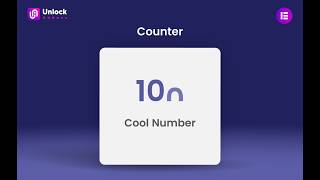 Famous How to Add Animated Counter in Elementor – Unlock Addons Profile