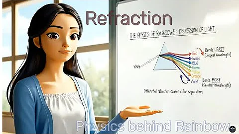 How Light Creates a Rainbow? Refraction Explained!