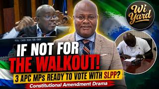 KOL RES 801 LEAKED 3 APC MPs Ready to Back SLPP Votes in Parliament But Wanted Bribe