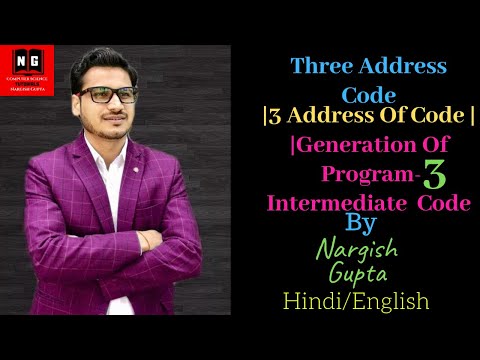 Three Address Code in Compiler Design | 3-Address Code Generation for Program-3 | Intermediate Code