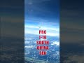 Chinese J-16 Crosses U.S. RC-135 over South China Sea