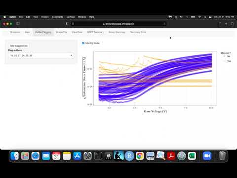 OFET Analysis App - Overview