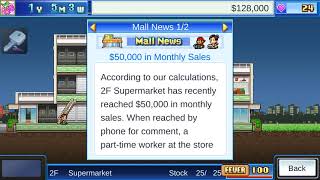 MegaMall Story Kairosoft Cheat. Everyday FEVER screenshot 5