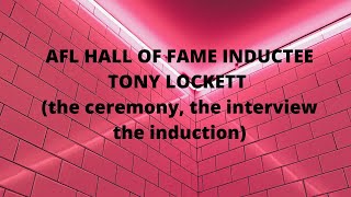 Tony Lockett AFL Legend Induction