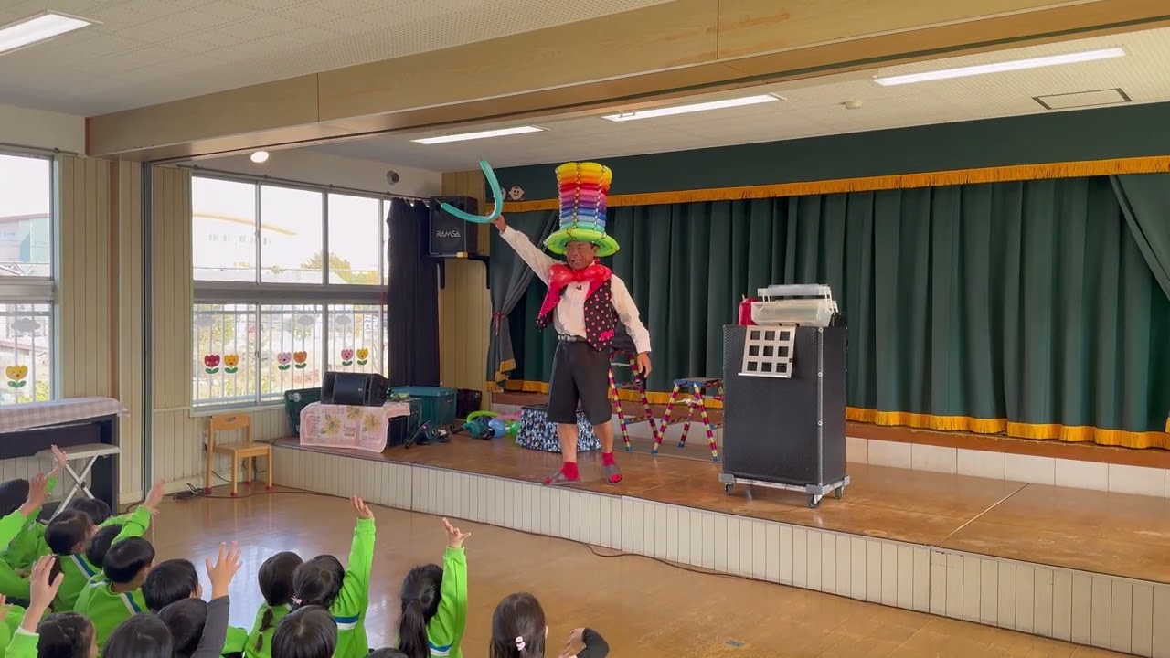 風船太郎さん　バルーンショー①🎈