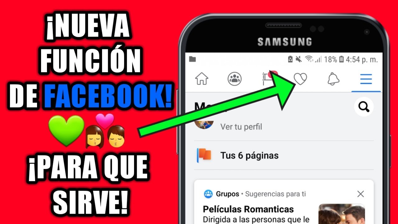 LO QUE DEBES SABER DE LA NUEVA OPCIÓN DE FACEBOOK PAREJA Corazón