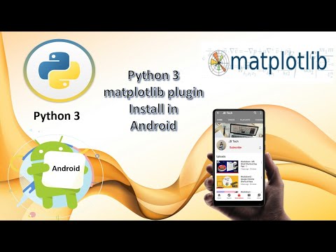 Install IDE For Python 3 and install Matplotlib plugins