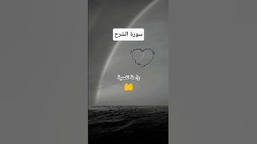 #سورة_الشرح #احمد_العجمي #راحة_نفسية #قرآن #اكسبلور #pourtoi #foryou #duet #لايك
