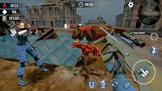 Zombie 3D Sniper Shooter : Offline Survival FPS - Lost City 4 - Android gameplay screenshot 5