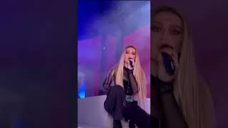 Woman like me live #littlemix #shorts #perrie