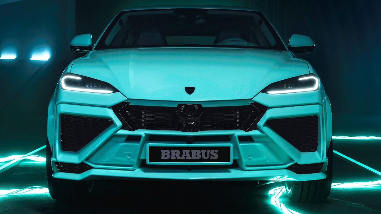 NEW BRABUS 900 URUS - MINT and SUPERBLACK | Reveal