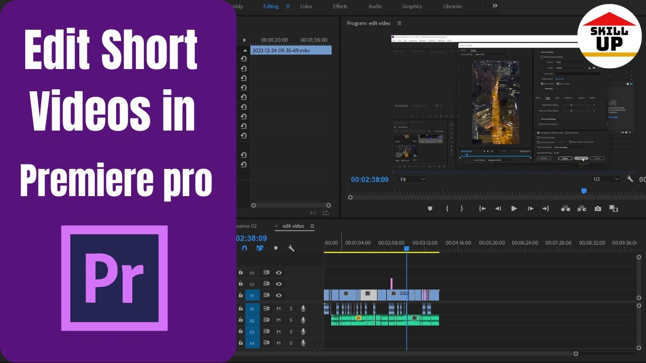 How to edit a short video in premiere pro 2023 - YouTube