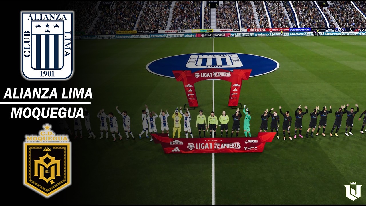 Alianza Lima vs Moquegua Apertura Liga 1 2026 | Gameplay Pes 2021 - YouTube