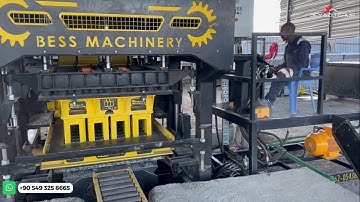 Semi-Automatic Hollow Block Making Machine - PRS1000