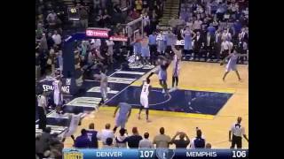 Marc Gasol Game Winner With 0.7s Left Over Nuggets - November 8, 2016