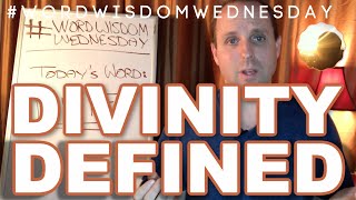 The TRUE MEANING of the word DIVINE (and how to use it to IMPROVE YOUR LIFE)