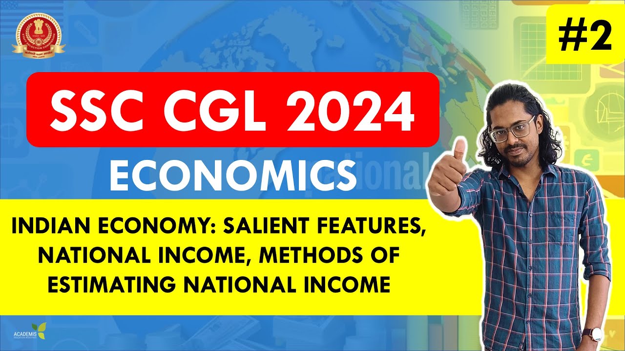 SSC CGL 2024 - STUDY PLAN - Revision Class - Economics - 2 - YouTube