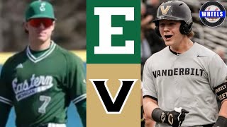 Eastern Michigan vs #9 Vanderbilt Highlights | 2024 College Baseball Highlights