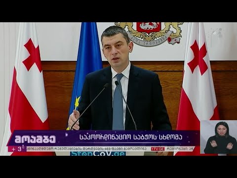 საკოორდინაციო საბჭოს სხდომა