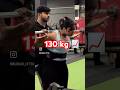 Fastest 130 kg 📈☠️ #youtubeshorts #squat #viral #shortsdaily #viral #explorepage #foryou #fypシ゚