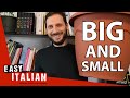 Piccolino! Diminutives and Augmentatives in Italian | Easy Italian 60