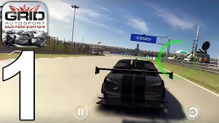 GRID™ Autosport Custom Edition - Gameplay Walkthrough Part 1 - Tutorial [iOS,Android]