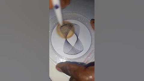 Spirograph Ruler | #shorts #Atik_official #spirograph #drawing #art 🥀🥀🍒🍒