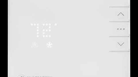 How to change batteries on an Alarm com Smart Thermostat