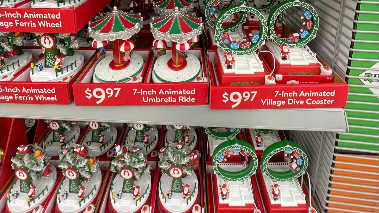 Walmart Animated Christmas Rides - YouTube