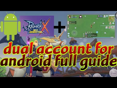 ragnarok x dual account log in for android full guide tagalog ( safe and no ban )