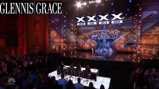 Video thumbnail of "Glennis Grace - Run To You (her audition at AGT in 2018) #agt #agt2018 #glennisgrace #live #runtoyou"