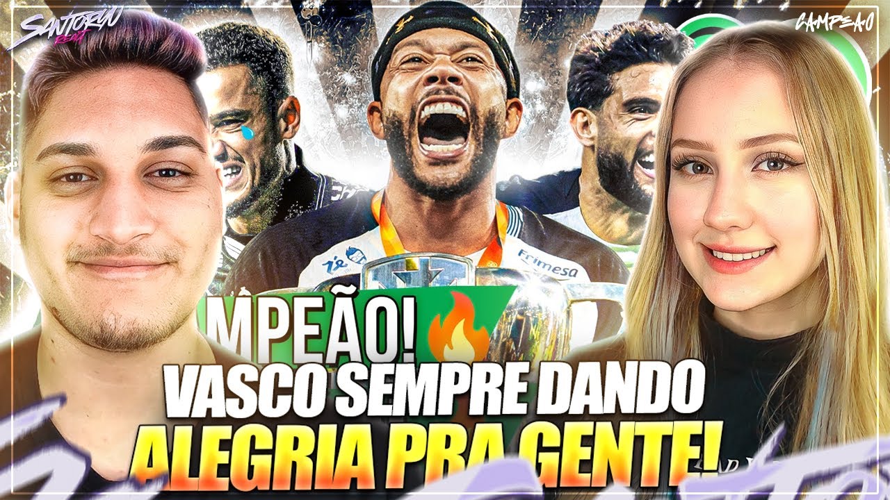 ♫ CORINTHIANS CAMPEÃO! 🏆 VASCO NÃO KKKK - REACT EM CASAL