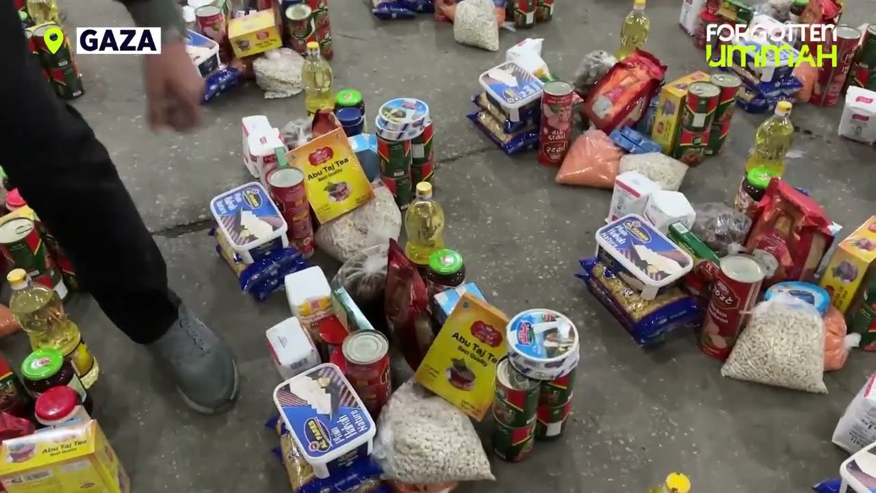 Gaza Ramadan Food Packs | Forgotten Ummah