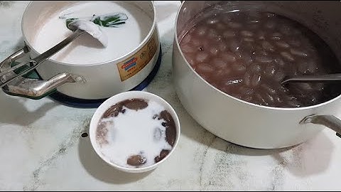 CÁCH NẤU CHÈ ĐẬU ĐEN HẠT ĐÁC NƯỚC CỐT DỪA , BÙI DẺO THƠM NGON BÉO NGẬY | Ngọc Hiền Channel