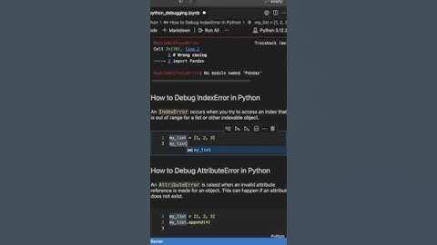 IndexError in Python (debugging) #python #IndexError #shorts