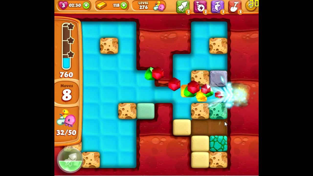 Diamond Digger Saga level 276 no boosters 😈
