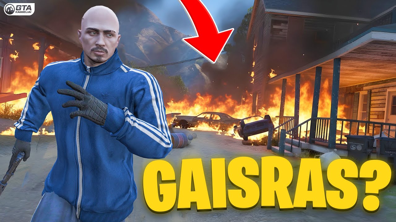 PADEGIAU LOKACIJĄ IR BUVAU PAGROBTAS?  GTA ROLEPLAY LIETUVIŠKAI (GTA Kaimeliai.LT)