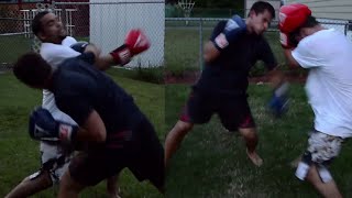 Peekaboo Boxing Style Sparring 2013