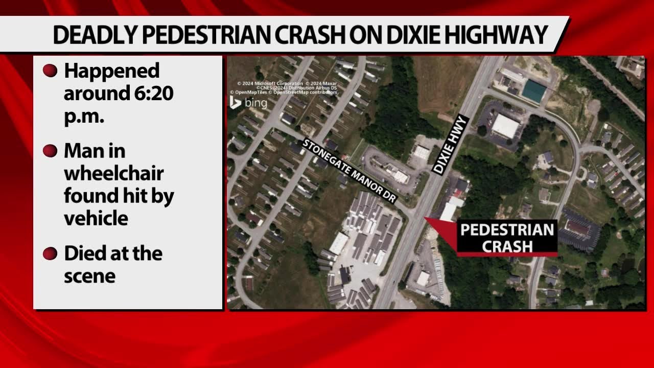 Man in wheelchair killed after being hit by a car on Dixie Highway in ...