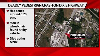 Man in wheelchair killed after being hit by a car on Dixie Highway ...