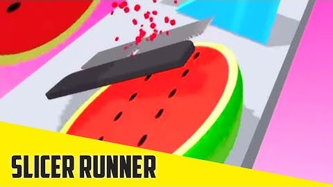 SLICER RUNNER - GAMEPLAY ALL LEVELS ANDROID IOS